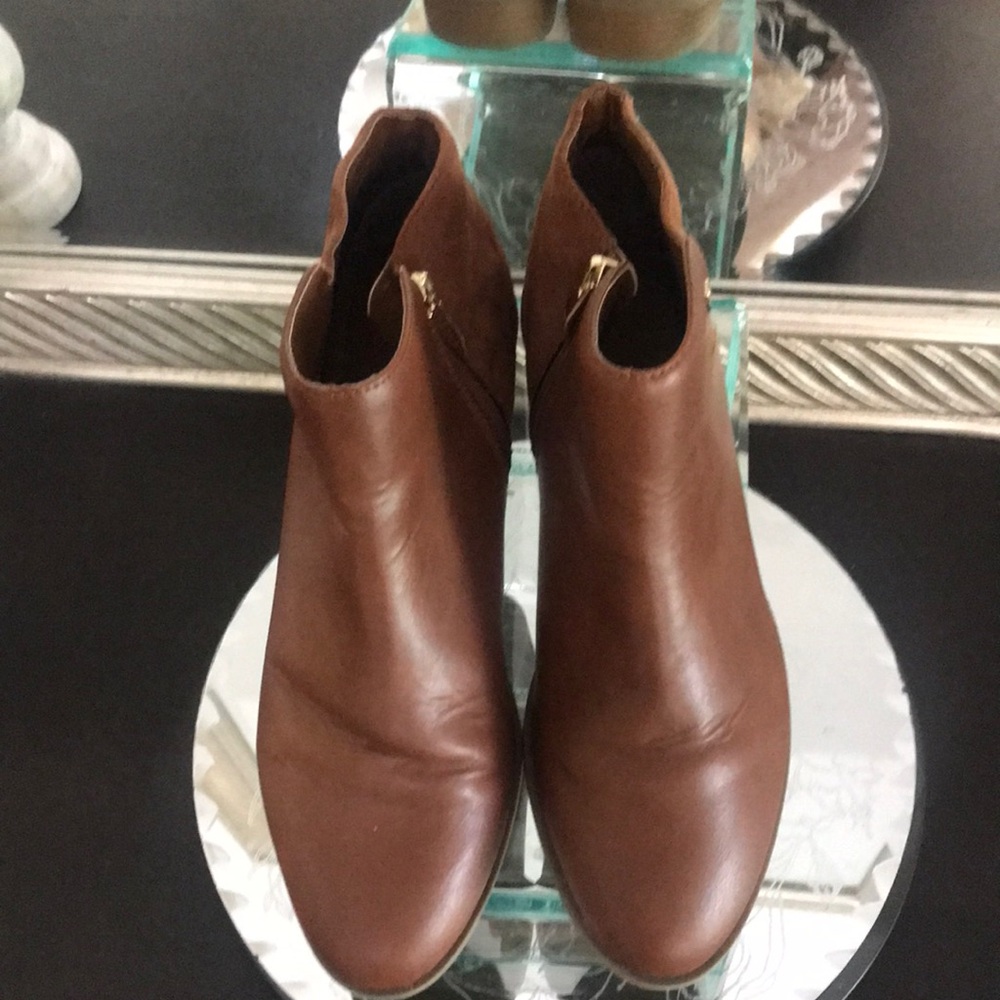 Liz Claiborne Brown Ankle Boots